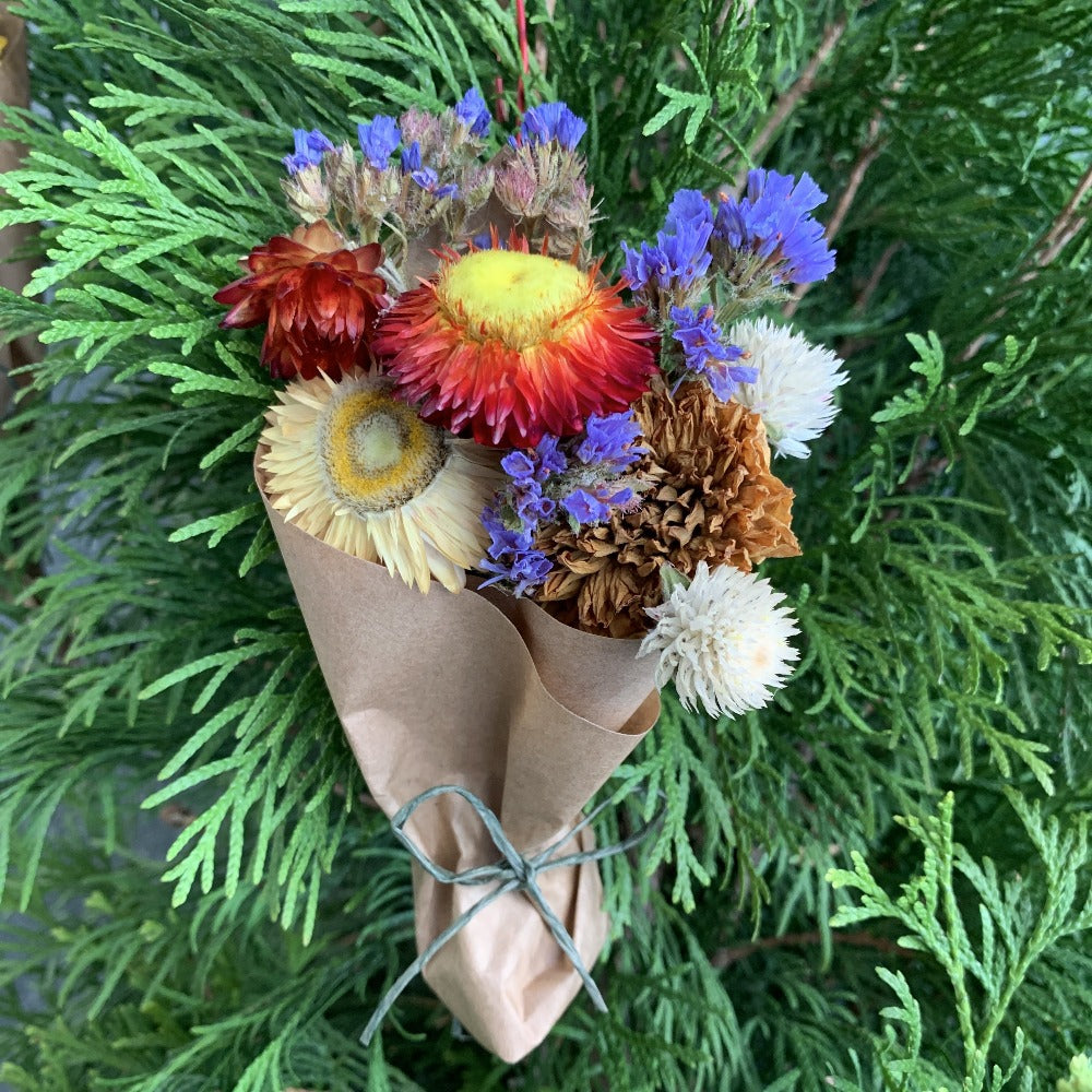 Mini Dried Floral Bouquet - Charleston Flower Market