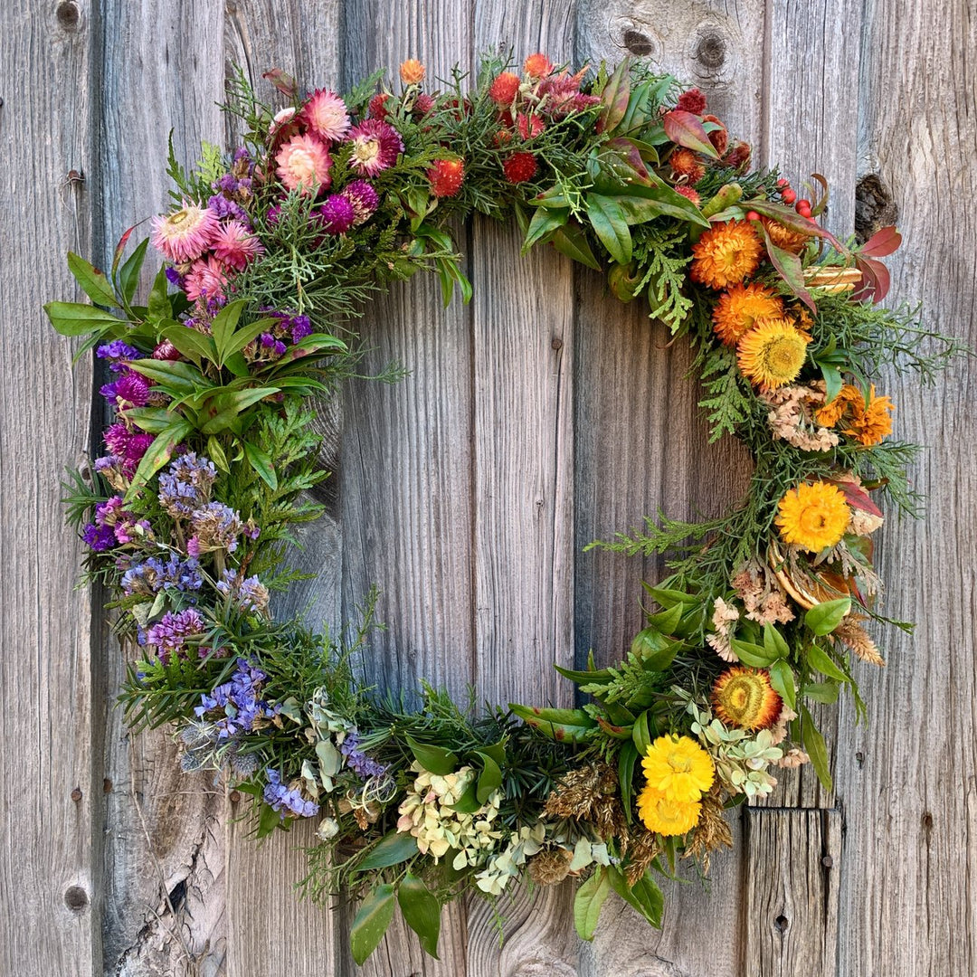 Nontraditional Wreaths