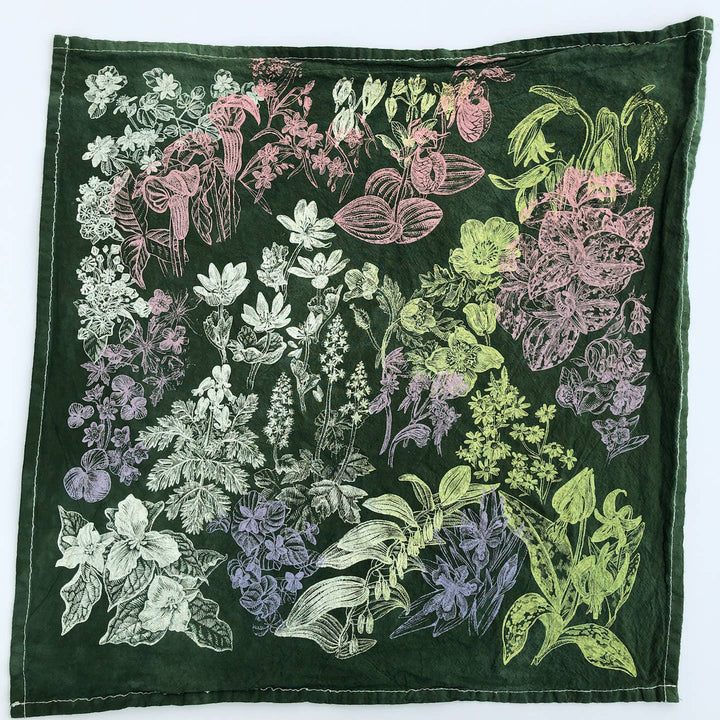 Spring Wildflower Tea Towel