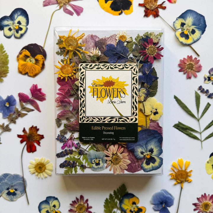 Edible Pressed Flowers For Decoration