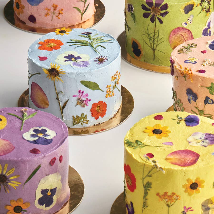 Edible Pressed Flowers For Decoration