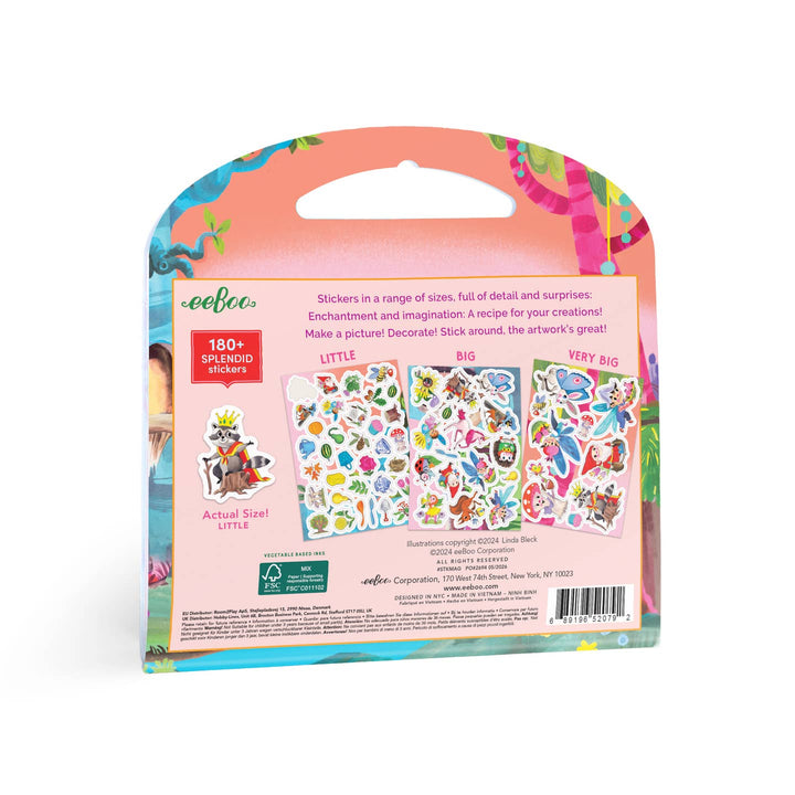 Magical Creatures Shiny Stickers