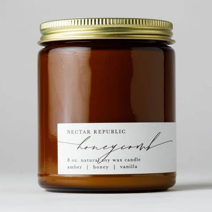 Honeycomb Jar Candle