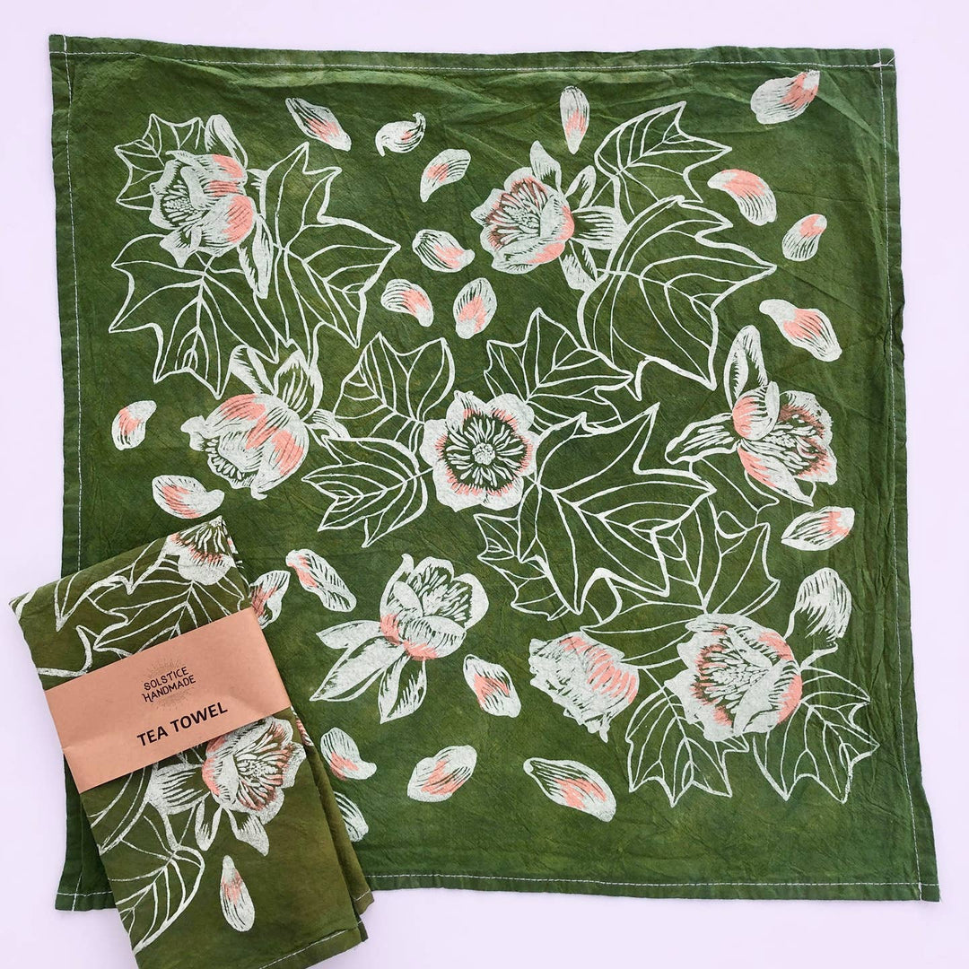 Tulip Tea Towel