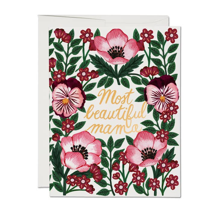 Most Beautiful Mama Card