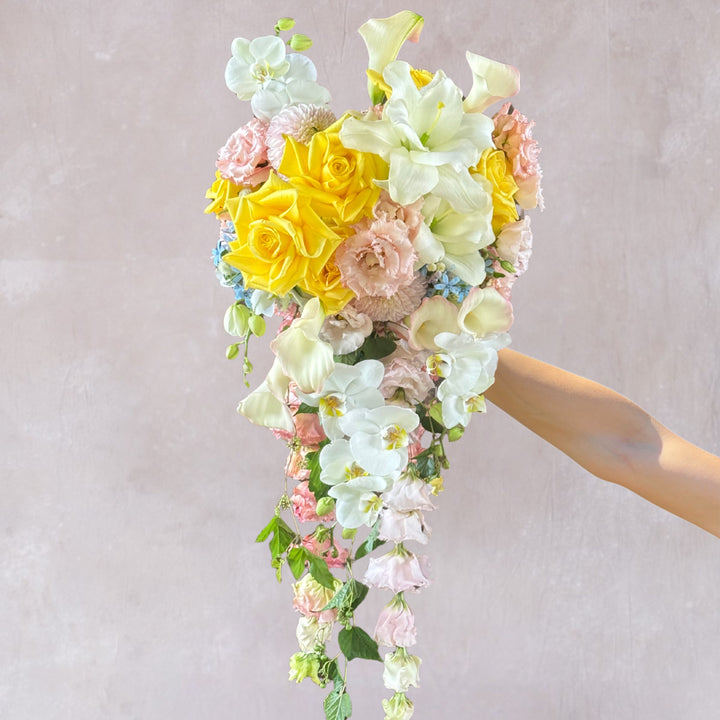 Cascading Bridal Bouquet