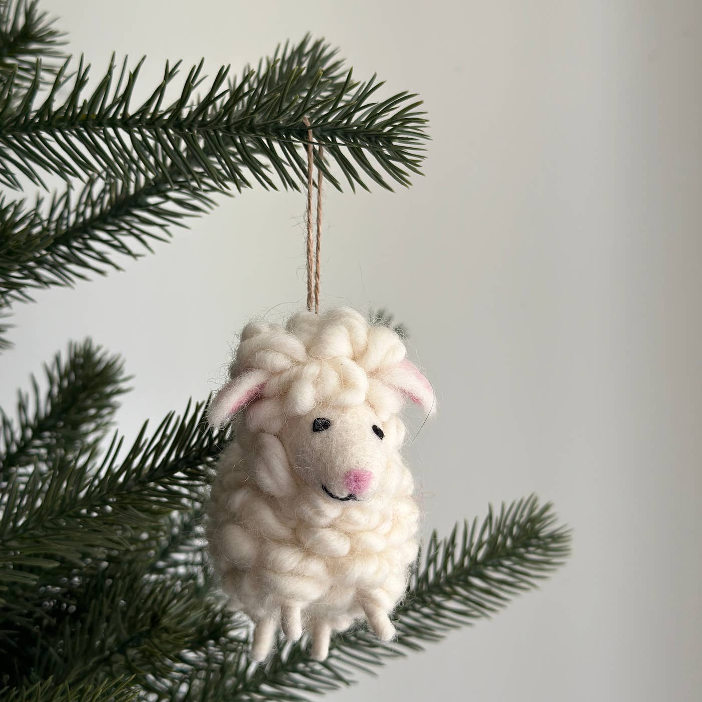 Felt Sheep Ornament