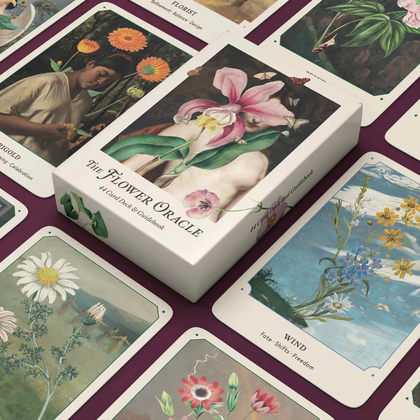 The Flower Oracle Tarot Cards