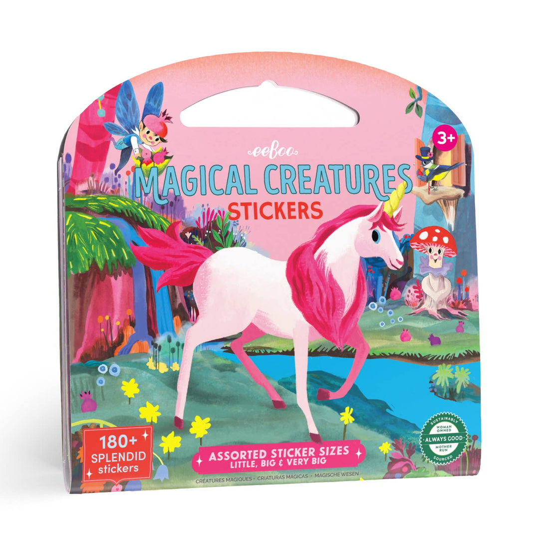 Magical Creatures Shiny Stickers