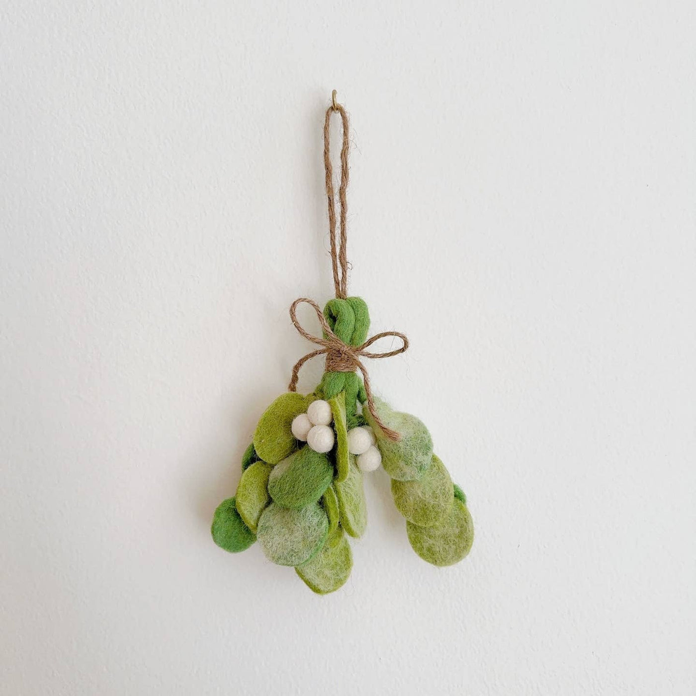Felt Mistletoe Ornament