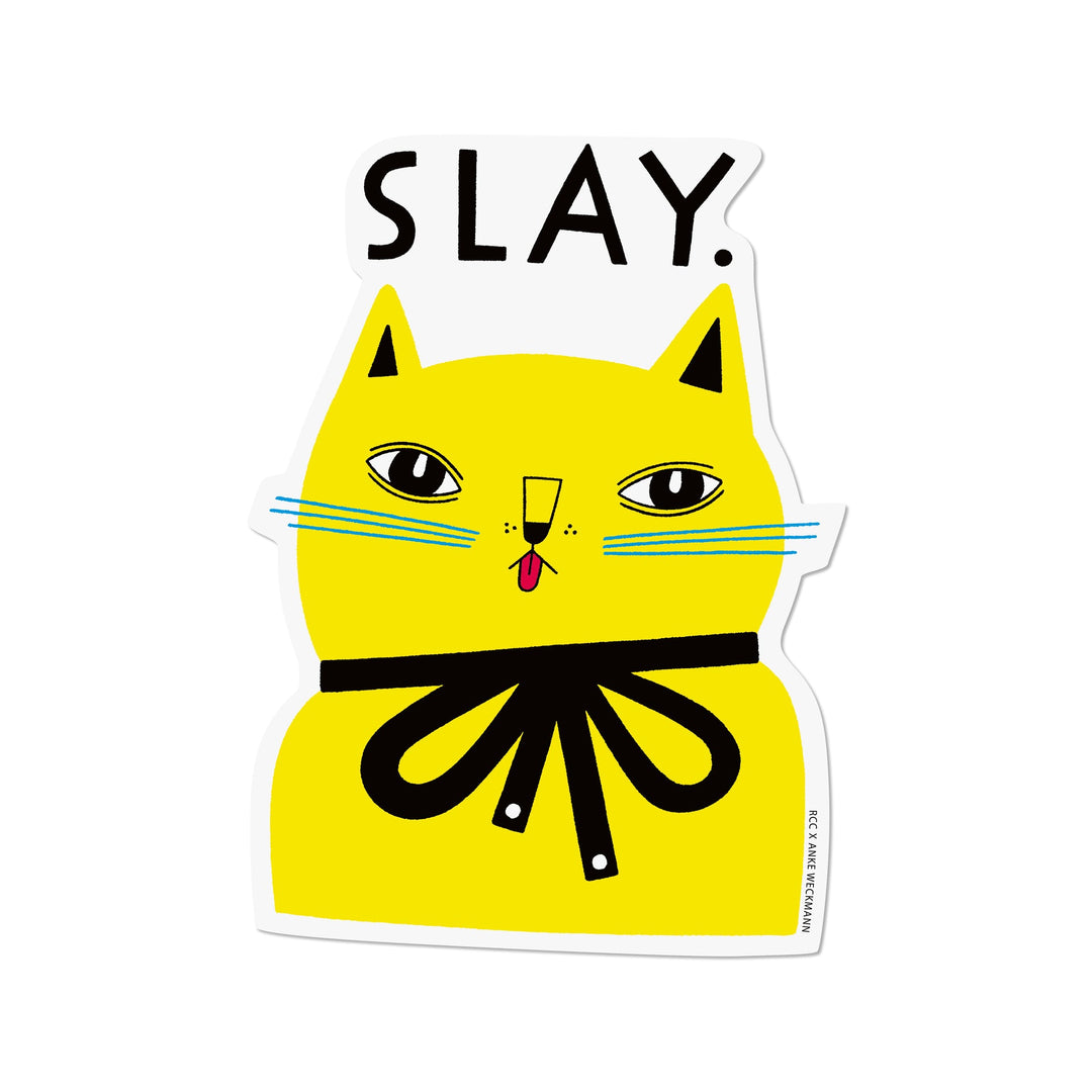 Slay Cat Sticker