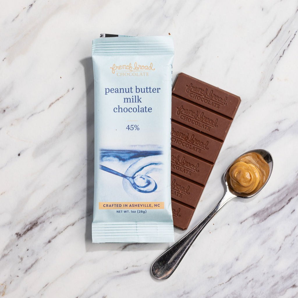 French Broad Chocolate Peanut Butter Milk Chocolate