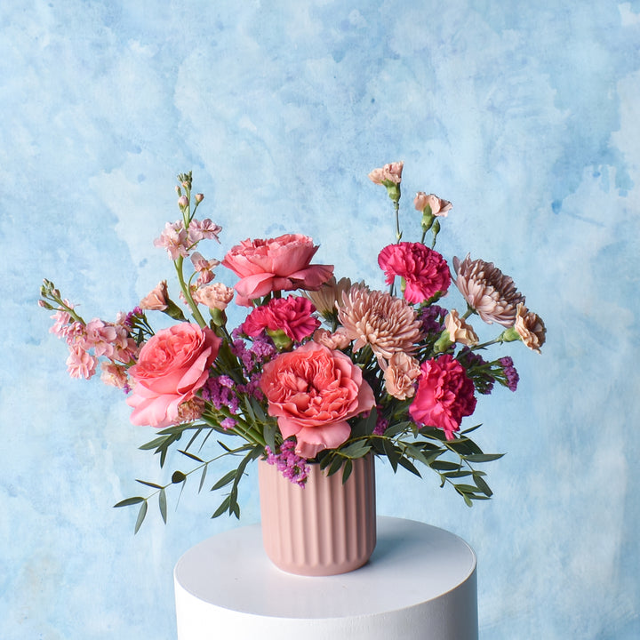 Classic Arrangement: Pink & Peppy