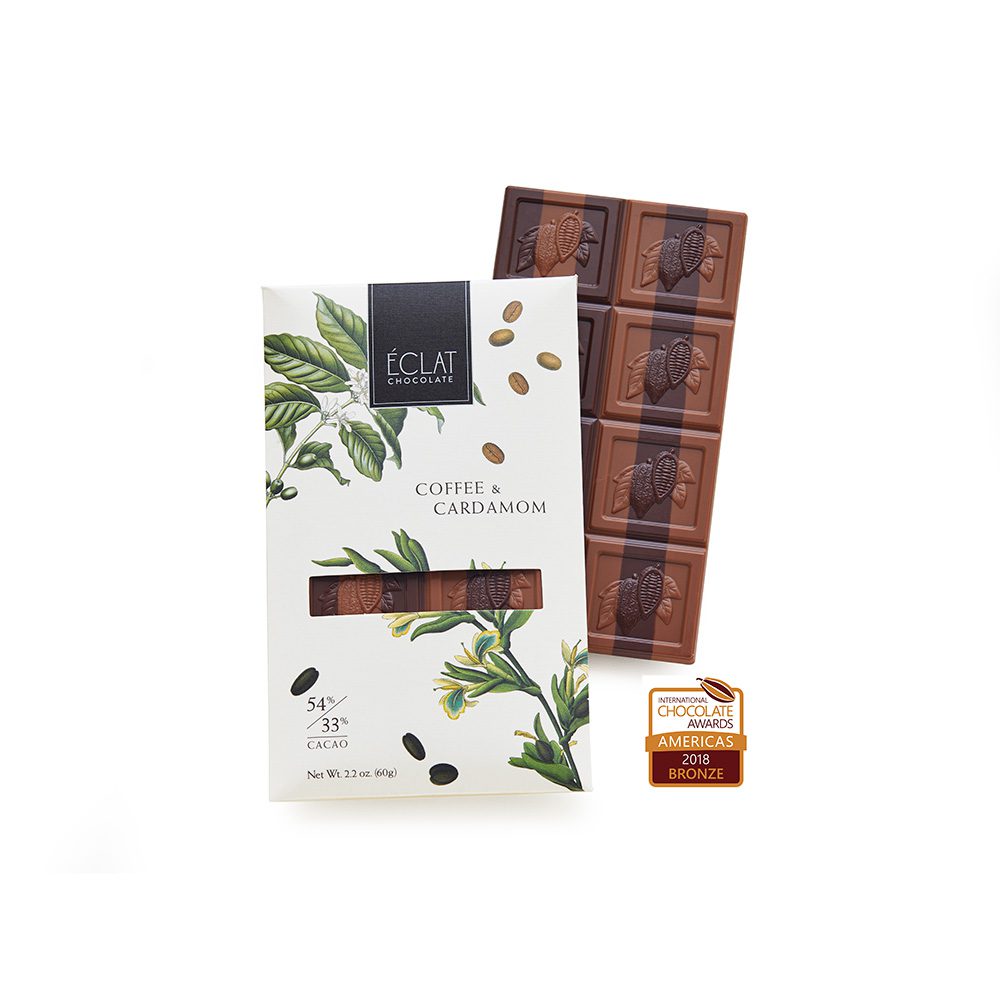 Coffee & Cardamom Chocolate Bar