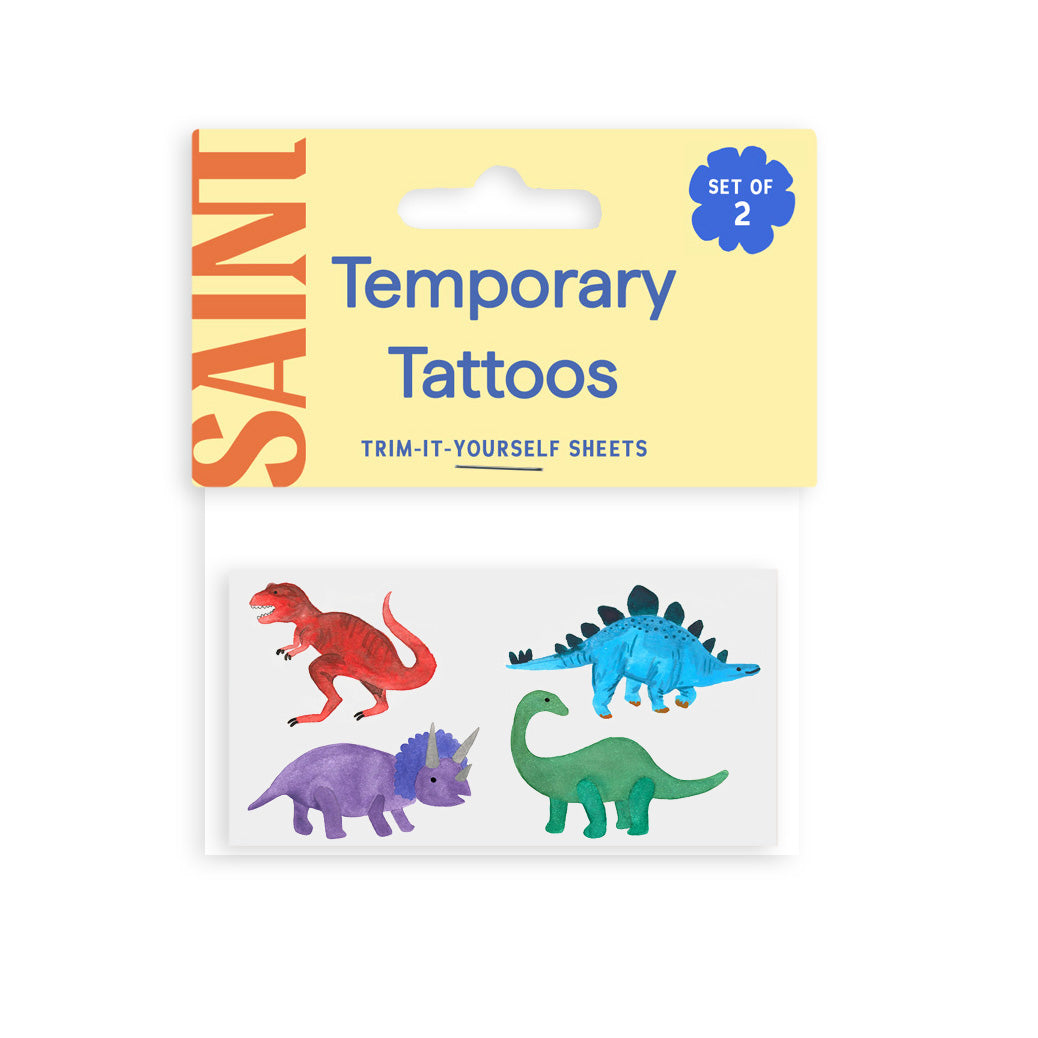 Dinosaur Temporary Tattoos