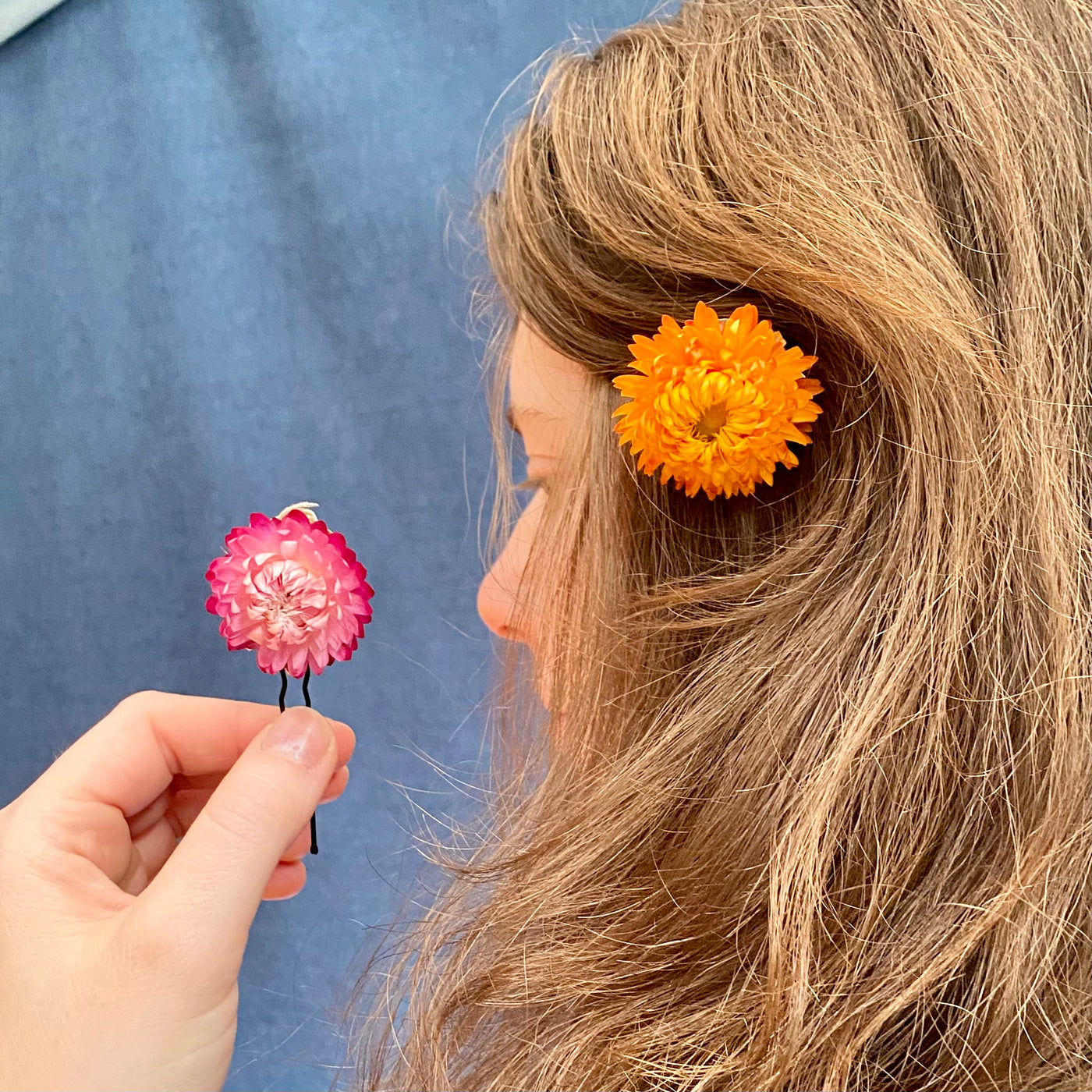 Dried Flower Hairpin