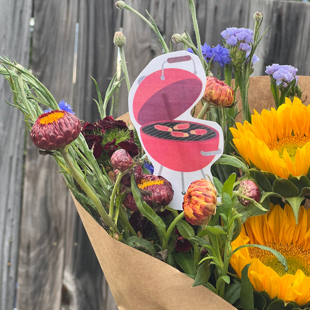 Father's Day Bouquet with Custom Charms