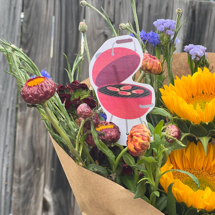 Father's Day Bouquet with Custom Charms