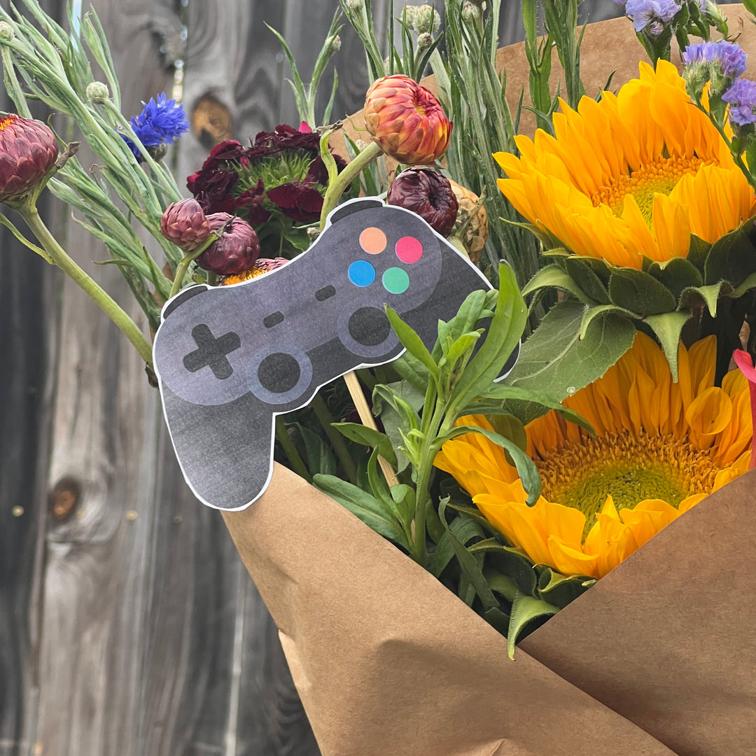 Father's Day Bouquet with Custom Charms