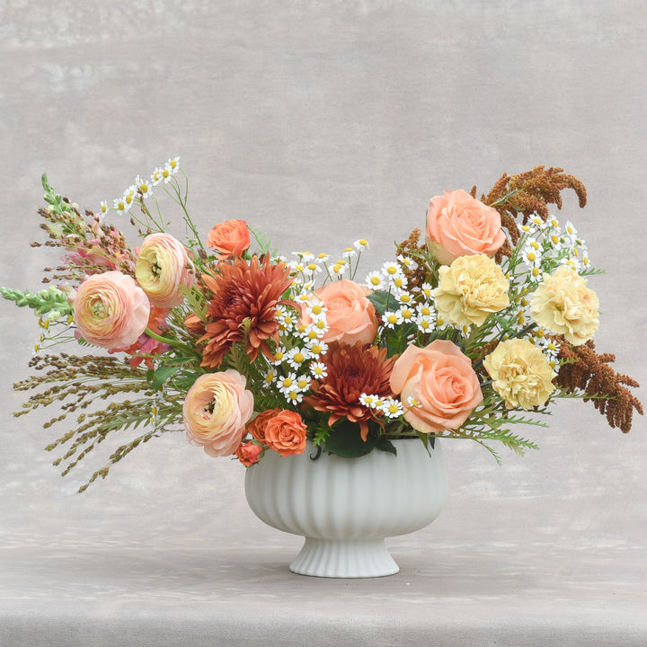 Thanksgiving Bounty Compote Centerpiece