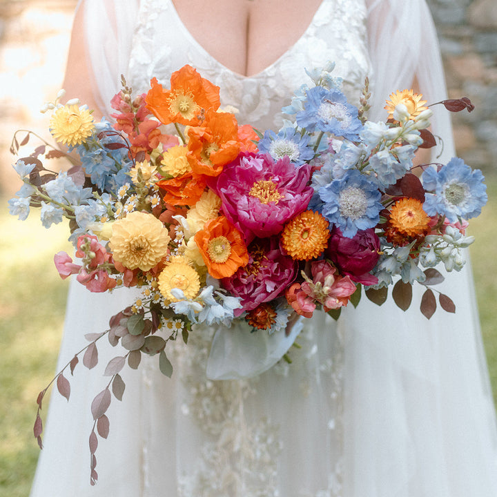 Maximalist Bridal Bouquet