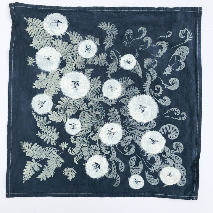 Fireflies and Ferns Tea Towel