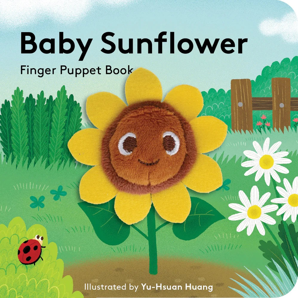 Baby Sunflower Finger Puppet Book