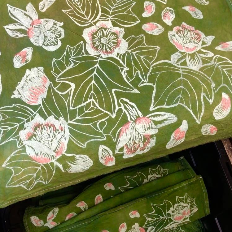 Tulip Tea Towel