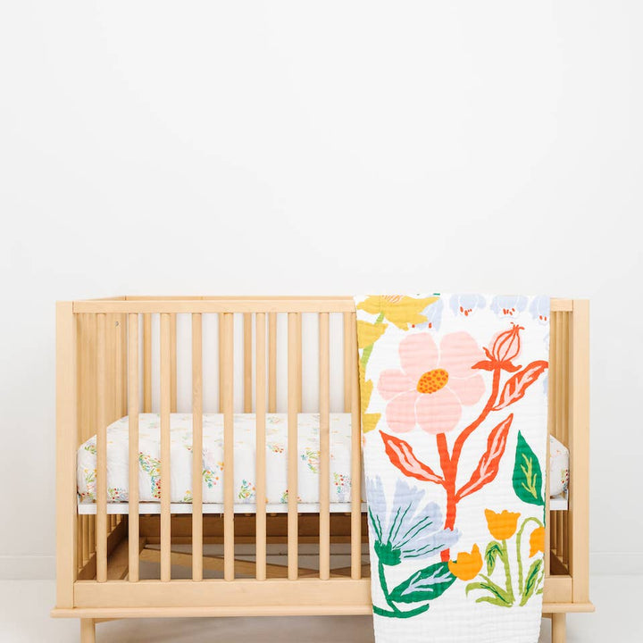 Cottage Garden Baby Quilt