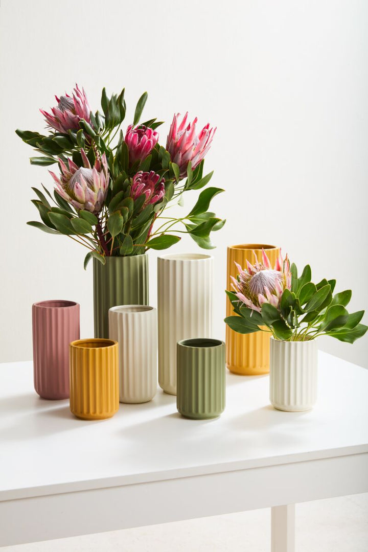 Ochre Beam Vase