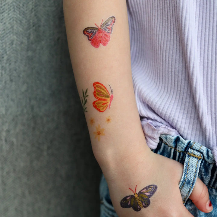 Secret Garden Temporary Tattoos