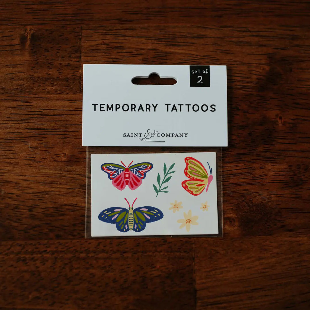Secret Garden Temporary Tattoos