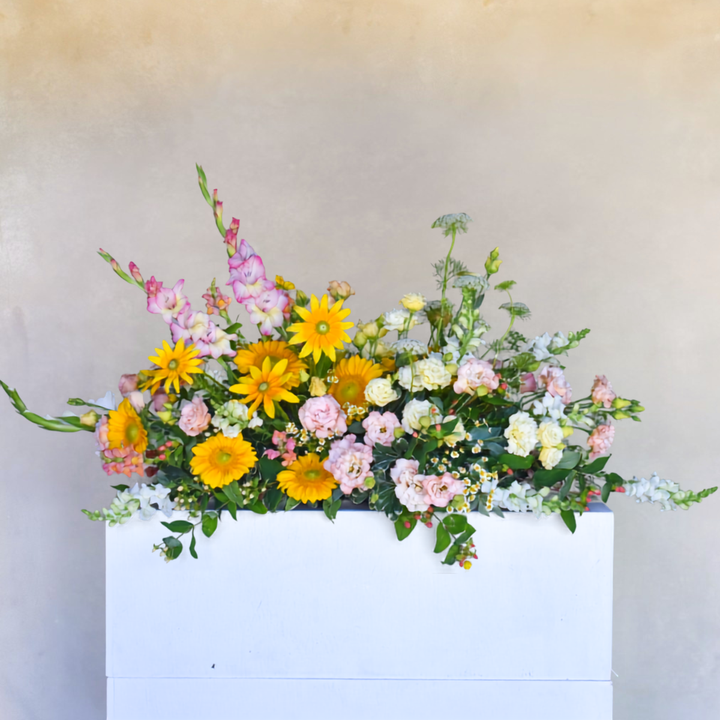 Casket Spray in Custom Colors, 4.5 Feet