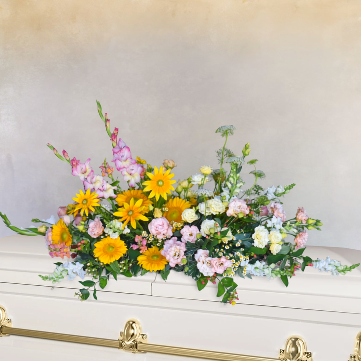 Casket Spray in Custom Colors, 4.5 Feet