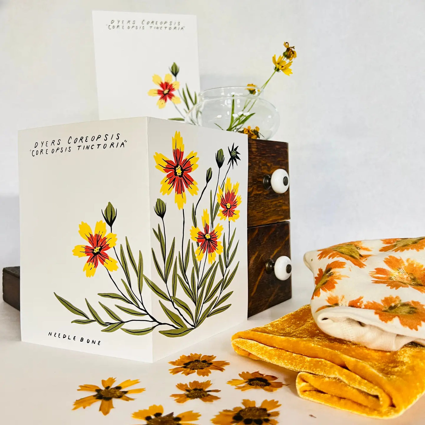 Coreopsis Greeting Card