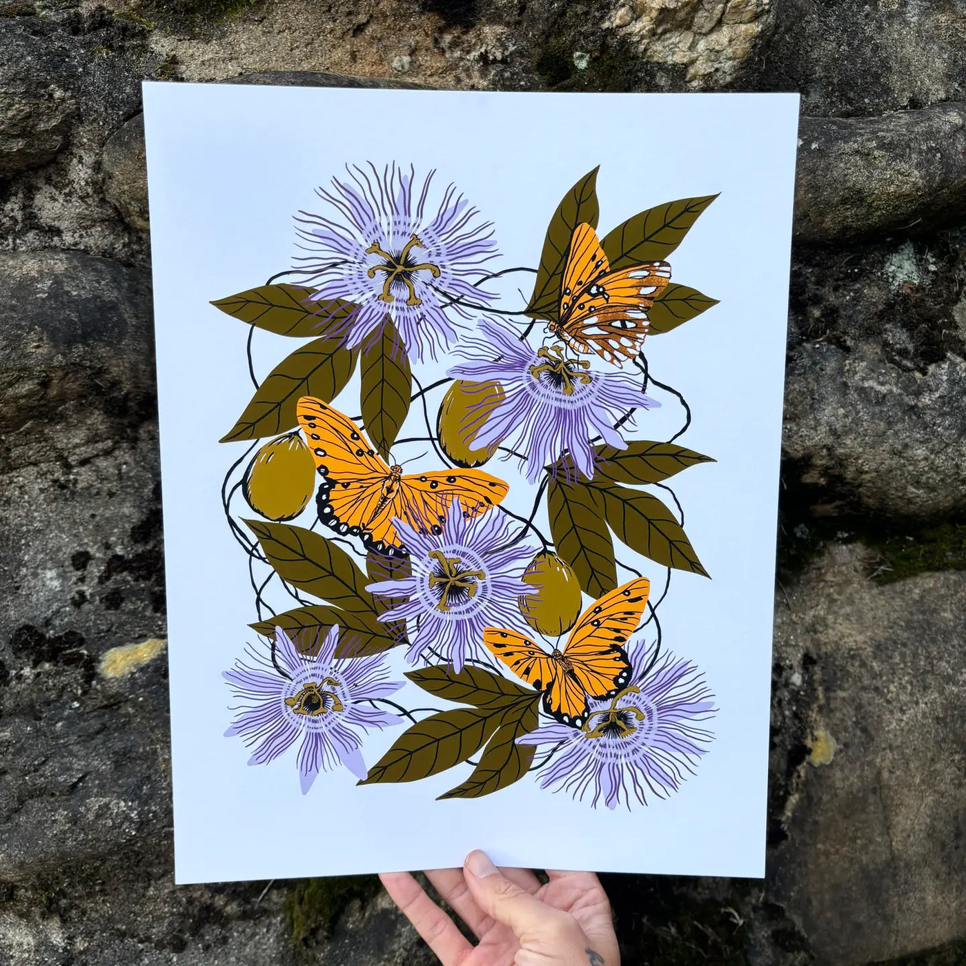 Passionflower Print