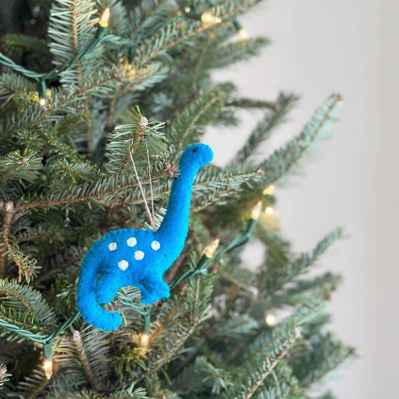 Felt Brontosaurus Ornament