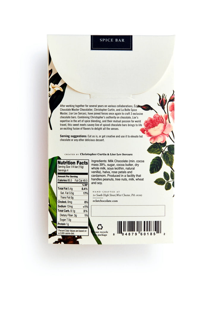 Desert Rose Chocolate Bar