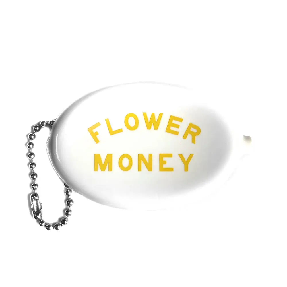 "Flower Money" Coin Pouch Keychain