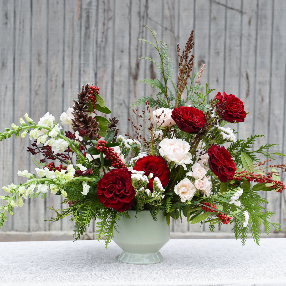 Holiday Nostalgia Compote Arrangement