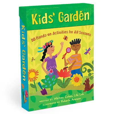 Kids' Garden Activities Card Deck