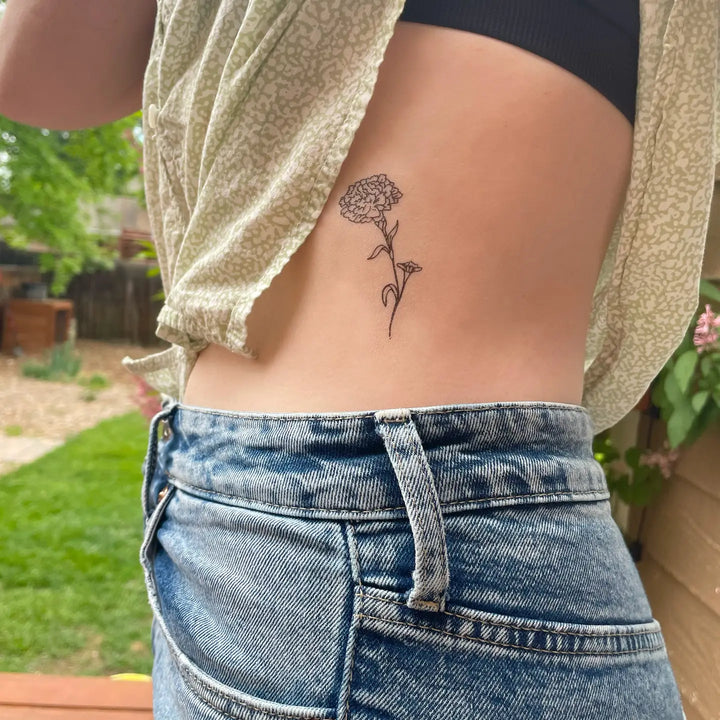 Marigold Temporary Tattoos