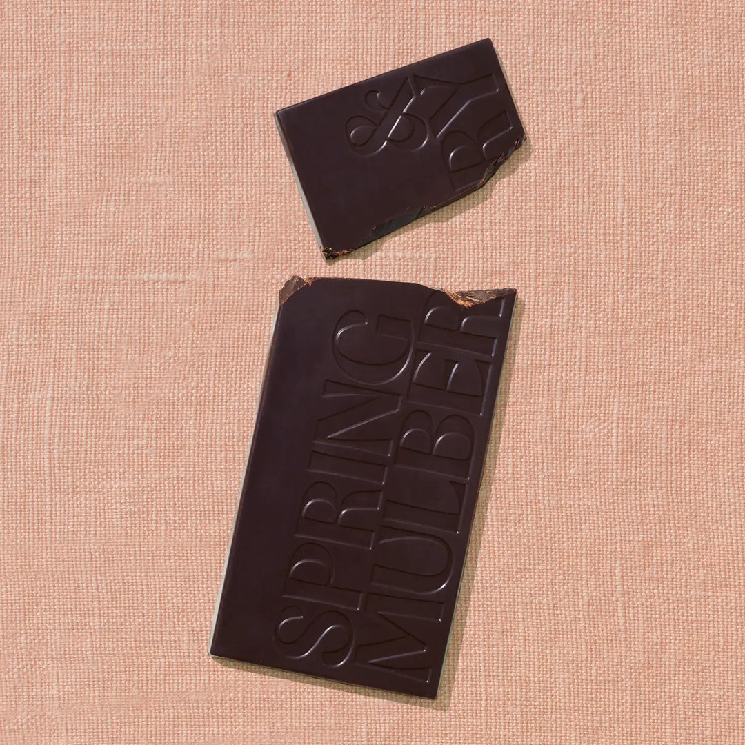 Mint Leaf Dark Chocolate Bar