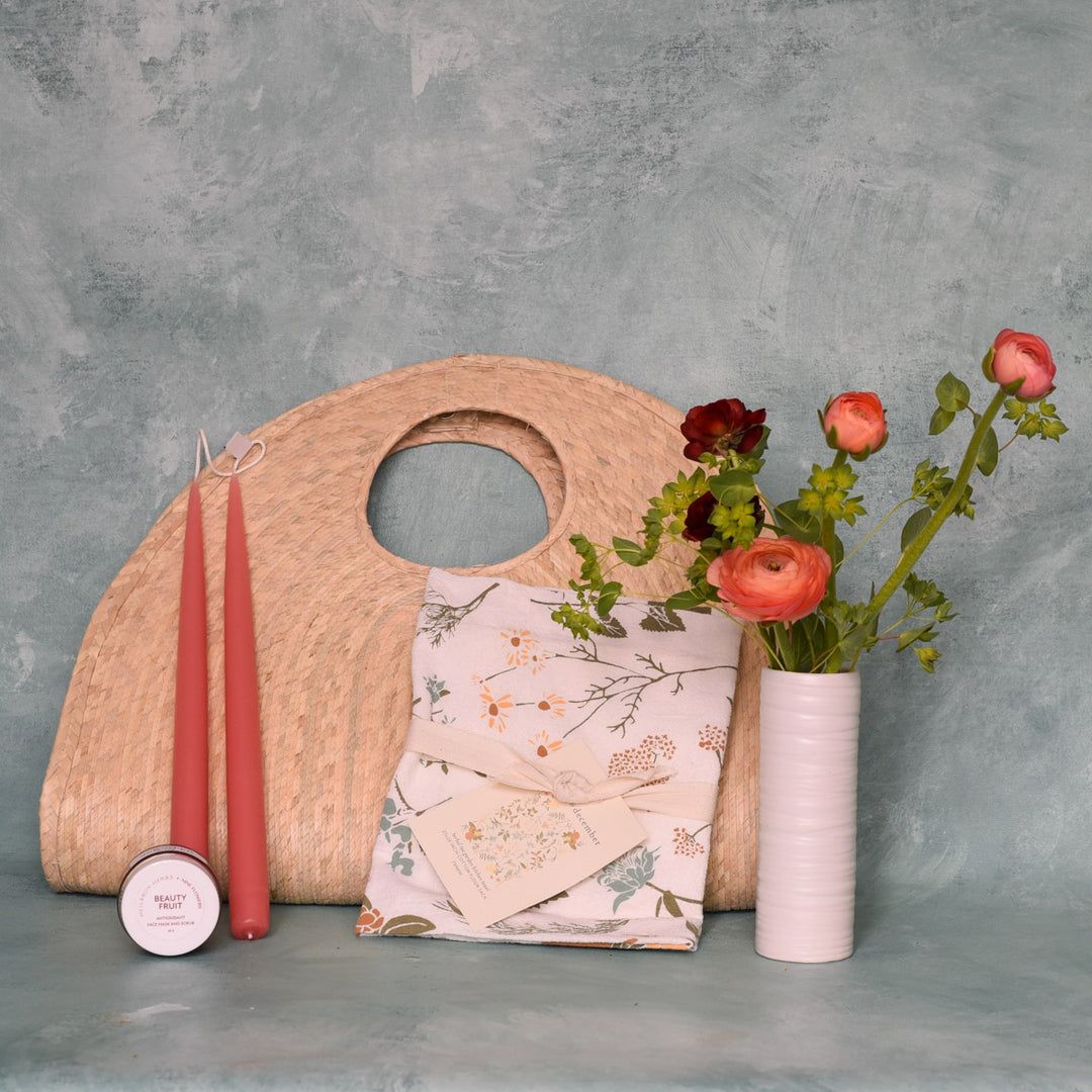 Mother's Day Gift Basket + Flowers