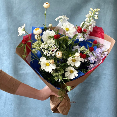 Red, White & Blue Bouquet