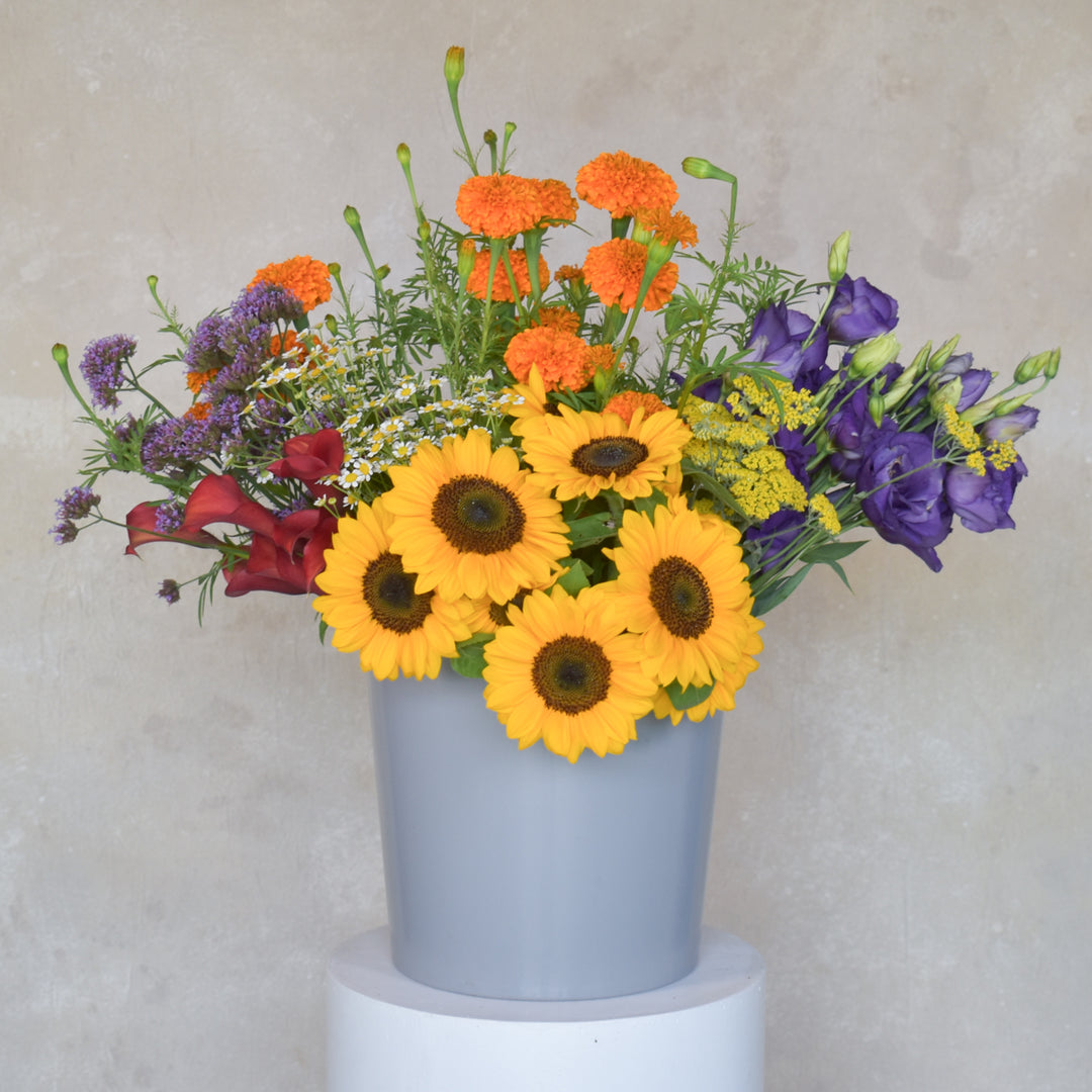 Sale Bucket of Flowers: October 12-14 Only