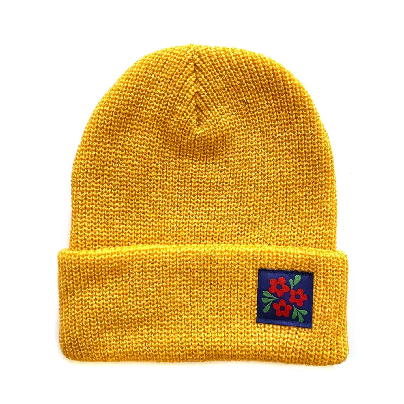 Sunshine Floral Beanie