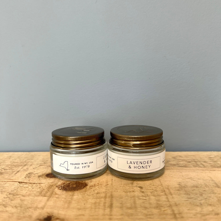 Mini Jar Candle, Lavender & Honey
