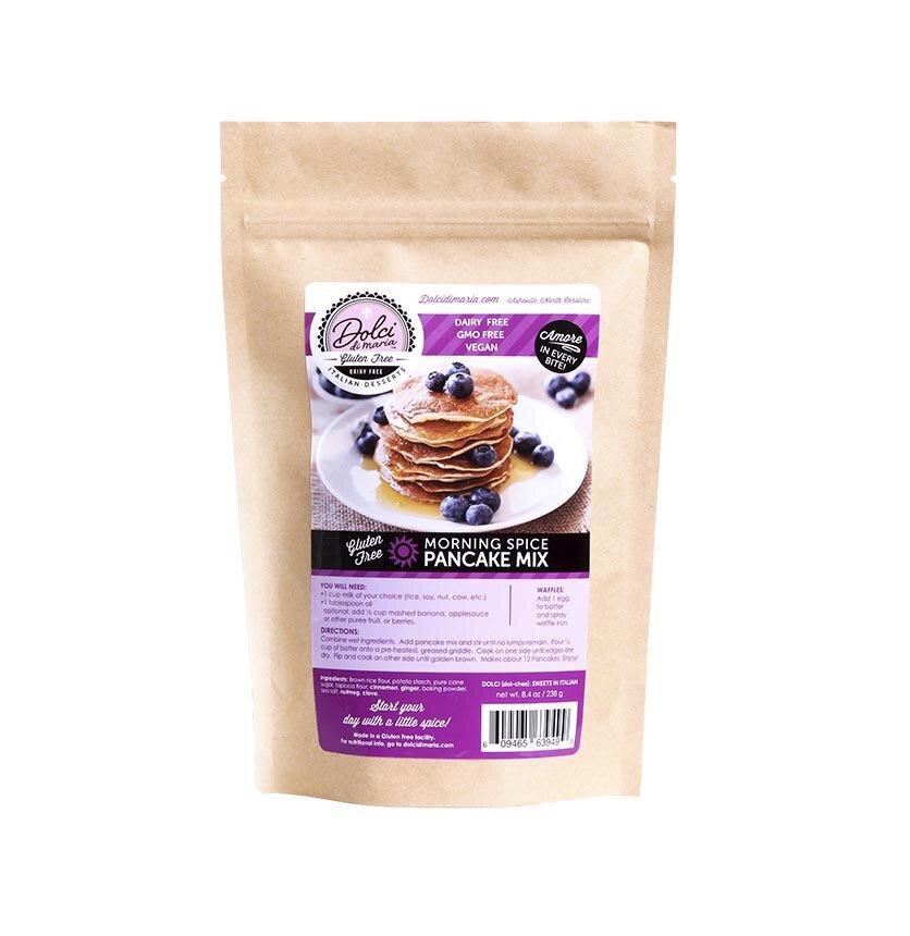 Local Gluten Free Morning Spice Pancake Mix by Dolci di Maria