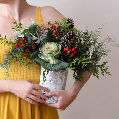 Bucket of Flowers Asheville – Carolina Flowers